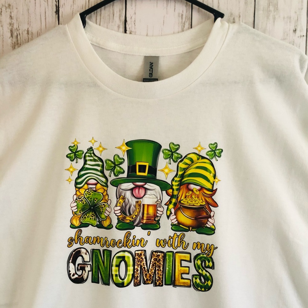 Shamrockin with my Gnomes Tee